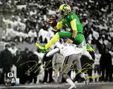 MARCUS MARIOTA AUTOGRAPHED 16X20 PHOTO OREGON DUCKS "HEISMAN '14" MM HOLO 89885