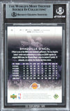 Lakers Shaquille O'Neal Signed 2000 SP Authentic #38 Card BAS Slabbed