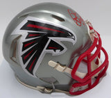 Andre Rison Autographed Atlanta Falcons Mini Helmet "Bad Moon" JSA #AQ91091