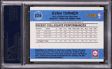 76ers Evan Turner Authentic Signed 2010 Donruss #229 Card PSA/DNA Slabbed