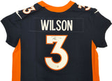 BRONCOS RUSSELL WILSON AUTOGRAPHED BLUE NIKE ELITE JERSEY 48 FANATICS 227954