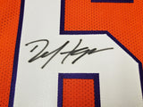 CLEMSON TIGERS DEANDRE HOPKINS AUTOGRAPHED ORANGE JERSEY BECKETT WITNESS 209358