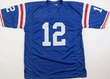 Terry Bradshaw Signed Louisiana Tech Bulldogs Jersey (Beckett) Steelers Q.B.