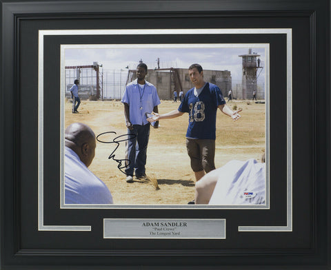 Adam Sandler Signed Framed 11x14 Photo The Longest Yard PSA/DNA