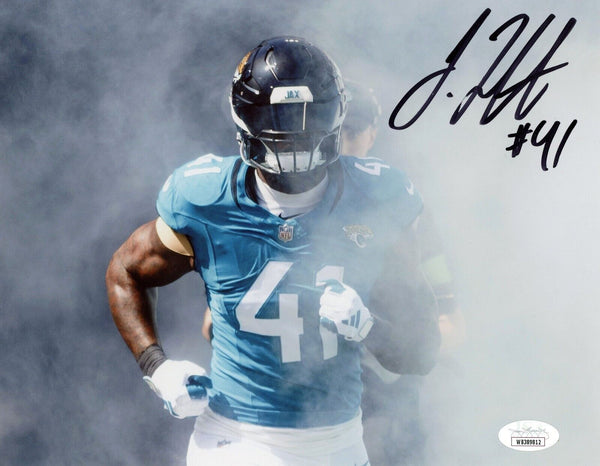 JOSH HINES-ALLEN AUTOGRAPHED JACKSONVILLE JAGUARS 8x10 PHOTO JSA