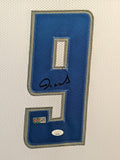 FRAMED DETROIT LIONS JAMESON WILLIAMS AUTOGRAPHED SIGNED JERSEY JSA COA