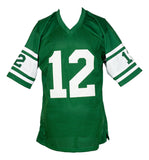 Joe Namath Signed Custom Green Pro Style Football Jersey JSA