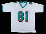 O. J. McDuffie Signed Dolphins Jersey (JSA COA) Miami W.R (1993-2001) Penn State