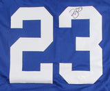 Rashad Jennings Signed Giants Jersey (JSA COA) Running Back