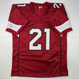 Autographed/Signed Patrick Peterson Arizona Red Football Jersey JSA COA