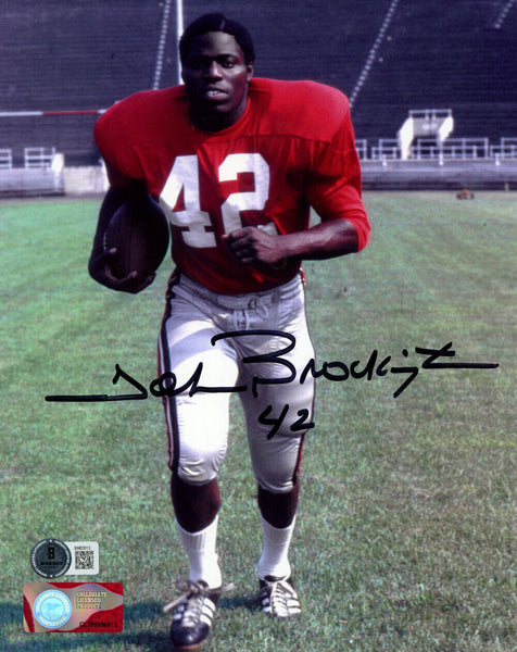 John Brockington Autographed Ohio State Buckeyes 8x10 Photo Beckett 47277