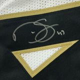 Autographed/Signed DARREN SPROLES New Orleans White Football Jersey JSA COA