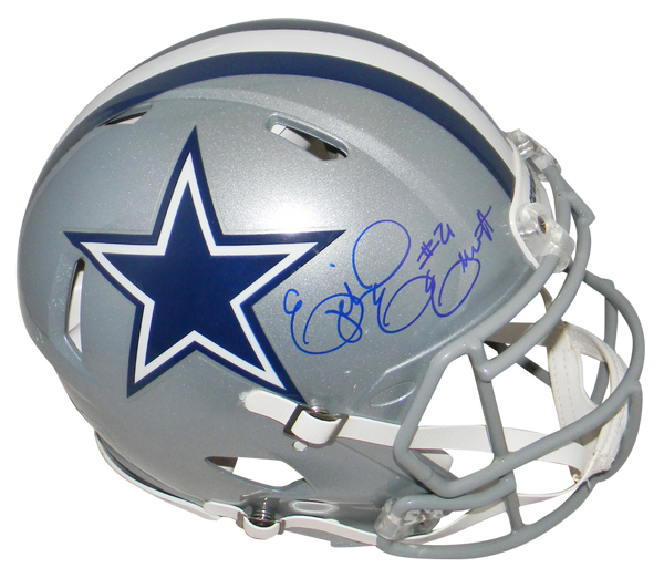 EZEKIEL ELLIOTT SIGNED DALLAS COWBOYS FULL SIZE AUTHENTIC SPEED HELMET BECKETT