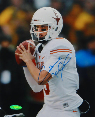 Case McCoy Autographed 8x10 Up Close Texas Longhorns Photo- TriStar Auth