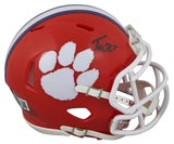 Clemson Tee Higgins Authentic Signed Speed Mini Helmet W/ Case BAS Witnessed