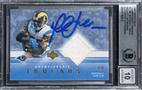 Rams Marshall Faulk Signed 2001 Upper Deck CT #CTMF Card Auto 10! BAS Slabbed