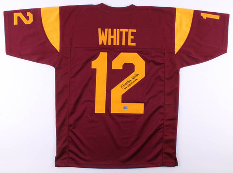 Charles White Signed USC Trojans Jersey Inscribed "'79 Heisman"(Pro Player Holo)