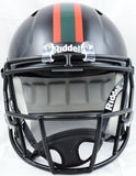 Andre Johnson Autographed Miami Hurricanes F/S Nights Speed Helmet-BeckettW Holo