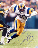 Isaac Bruce Autographed Signed 16x20 Photo St. Louis Rams "To Jim" SKU #214157