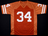 Ricky Williams Signed Texas Longhorns Career Highlight Stat Jersey (JSA COA)