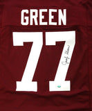 TEXAS A&M AGGIES JACOB GREEN AUTOGRAPHED SIGNED MAROON JERSEY MCS HOLO 85999