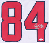 Ryan Griffin Signed Texans White Jersey (JSA COA) Houston Tight End / UCONN