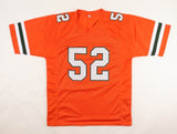 Ray Lewis Signed Miami Hurricanes Jersey (JSA) 13xPro Bowl Ravens Linebacker