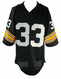 John Fuqua Signed Steelers Jersey Inscr. "I'll Never Tell" & "SB IX X" (JSA COA)