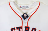 Astros Jose Altuve Authentic Signed White Majestic Cool Base Jersey JSA