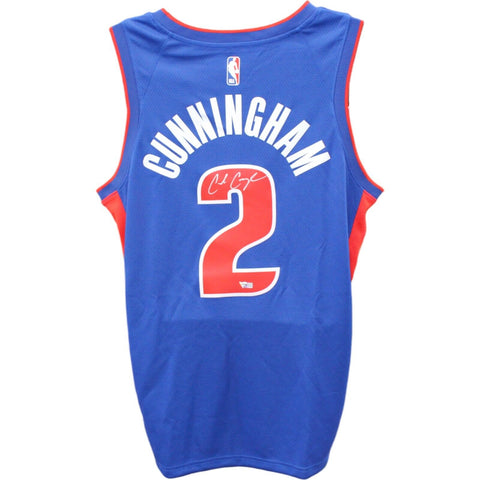 Cade Cunningham Signed Detroit Pistons Nike Swingman Jersey FAN 45987