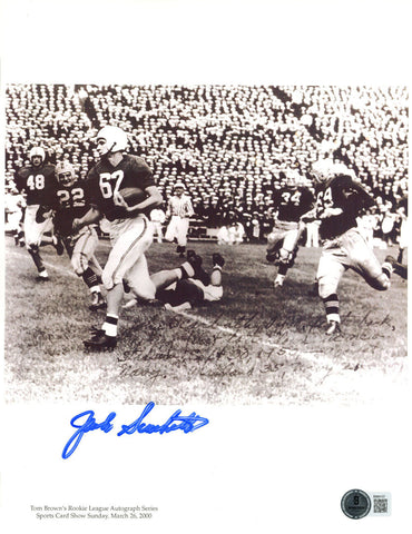 Jack Scarbath Autographed Maryland Terrapins 8x10 Photo Beckett 45608