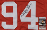 Randy White Maryland Terrapins Signed Jersey (JSA COA) Cowboys All Pro Def Tckle