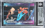 Natalya Neidhart Signed 2021 Topps WWE Coolest Mixed TT #MT11 Card BAS Slabbed