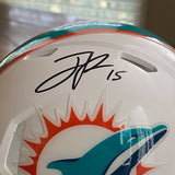 JAELAN PHILLIPS AUTOGRAPHED SIGNED MIAMI DOLPHINS MINI HELMET BECKETT