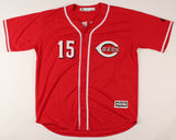 Nick Senzel Signed Cincinnati Reds Majestic MLB Jersey (JSA COA) Centerfielder