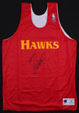 Dikembe Mutombo Signed Atlanta Hawks NBA Champion Practice Jersey (Beckett COA)