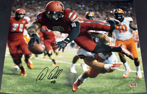 AMEER ABDULLAH SIGNED AUTOGRAPHED NEBRASKA CORNHUSKERS 16x20 PHOTO COA