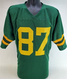 Romeo Doubs Signed Green Bay Packers Color Rush Jersey (Beckett) 2022 4th Rnd Pk