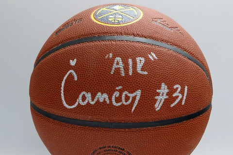 Vlatko Cancar Signed Nuggets Wilson Basketball + LSM COA