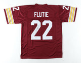 Doug Flutie Signed Boston College Eagles Jersey (Beckett COA) Buffalo Bills Q.B.