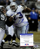 Larry Allen HOF Signed/Auto 8x10 Photo Dallas Cowboys PSA/DNA 185235