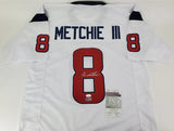 John Metchie III Signed Houston Texans Jersey (JSA COA) 2022 2nd Round Pick W.R.