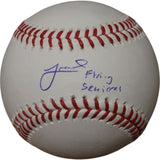 Jeff McNeil Autographed New York Mets OML Baseball Flying Squirrel MLB 46800