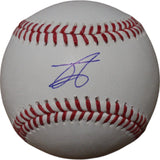 Julio Rodriguez Autographed/Signed Seattle Mariners OML Baseball MLB 46828