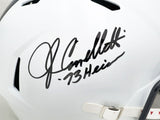 JOHN CAPPELLETTI AUTOGRAPHED PENN STATE FULL SIZE HELMET 73 HEIS JSA 221332