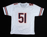 Dick Butkus Signed Chicago Bears Jersey (Beckett COA) 8xPro Bowl Linebacker