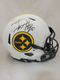 TJ WATT SIGNED PITTSBURGH STEELERS F/S LUNAR ECLIPSE SPEED AUTHENTIC HELMET BAS