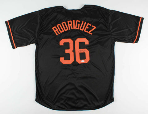 Grayson Rodriguez Signed Orioles Jersey (JSA COA) Baltimore #1 Pick 2018 Draft