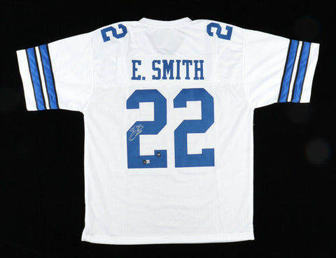 Emmitt Smith Signed Dallas Cowboys Jersey (Beckett) NFL All-Time Leading Rusher