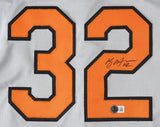 Ryan O'Hearn Signed Baltimore Orioles Jersey (Beckett) First Baseman/ Outfielder